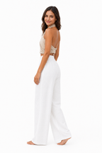 Loovay Solara, Gekruiste Halter Crop Top