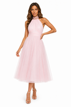 Loovay Aurelisse Jurk, Halter Maxi Design