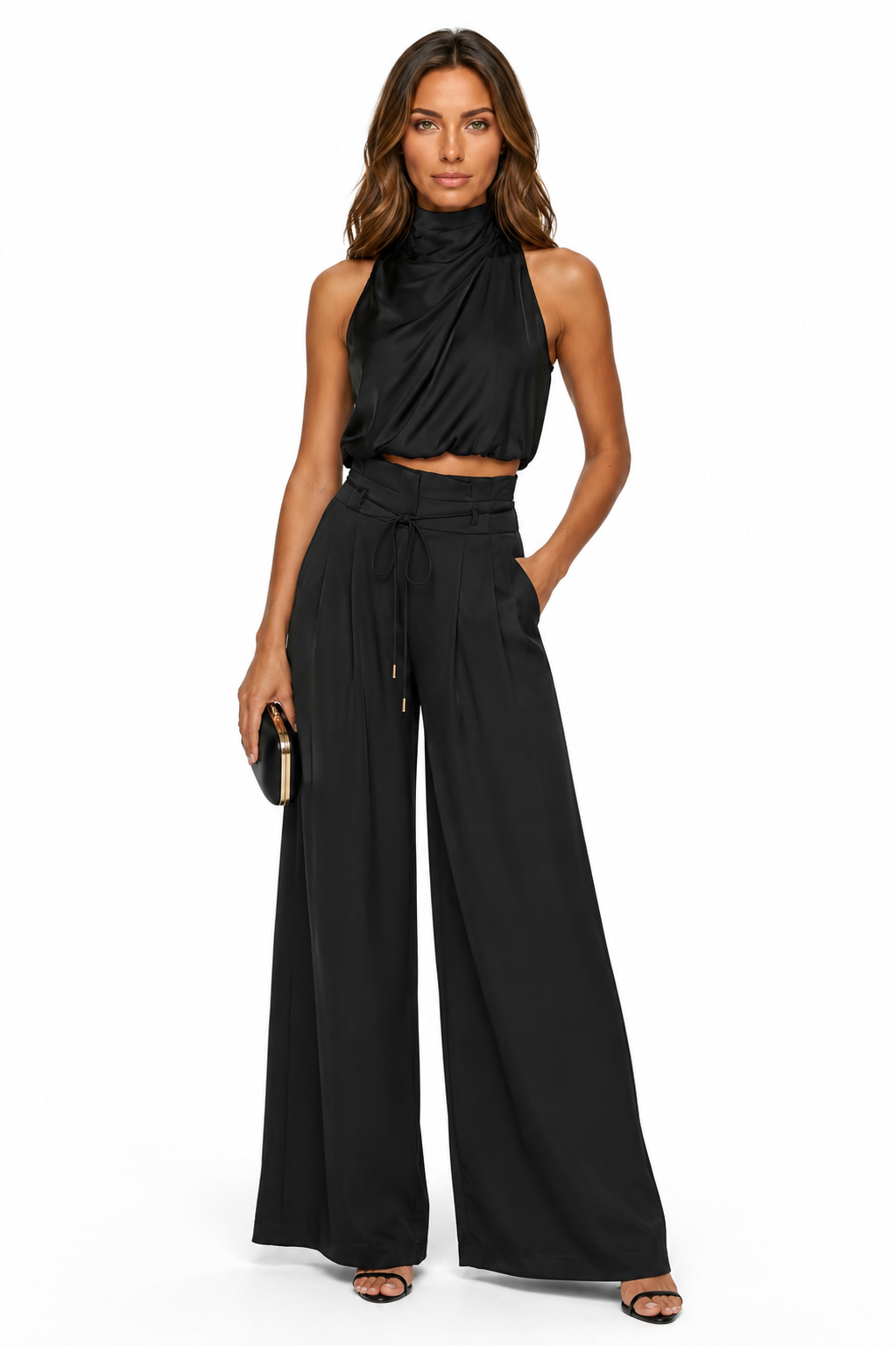 Loovay Virella Set, Haltertop Co-ord Design
