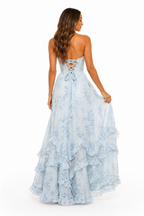 Loovay Zafira Jurk, Halterneck Maxi Design