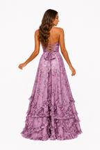Loovay Zafira Jurk, Halterneck Maxi Design