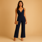 Evelyne – De jumpsuit die luxe kant laat spreken