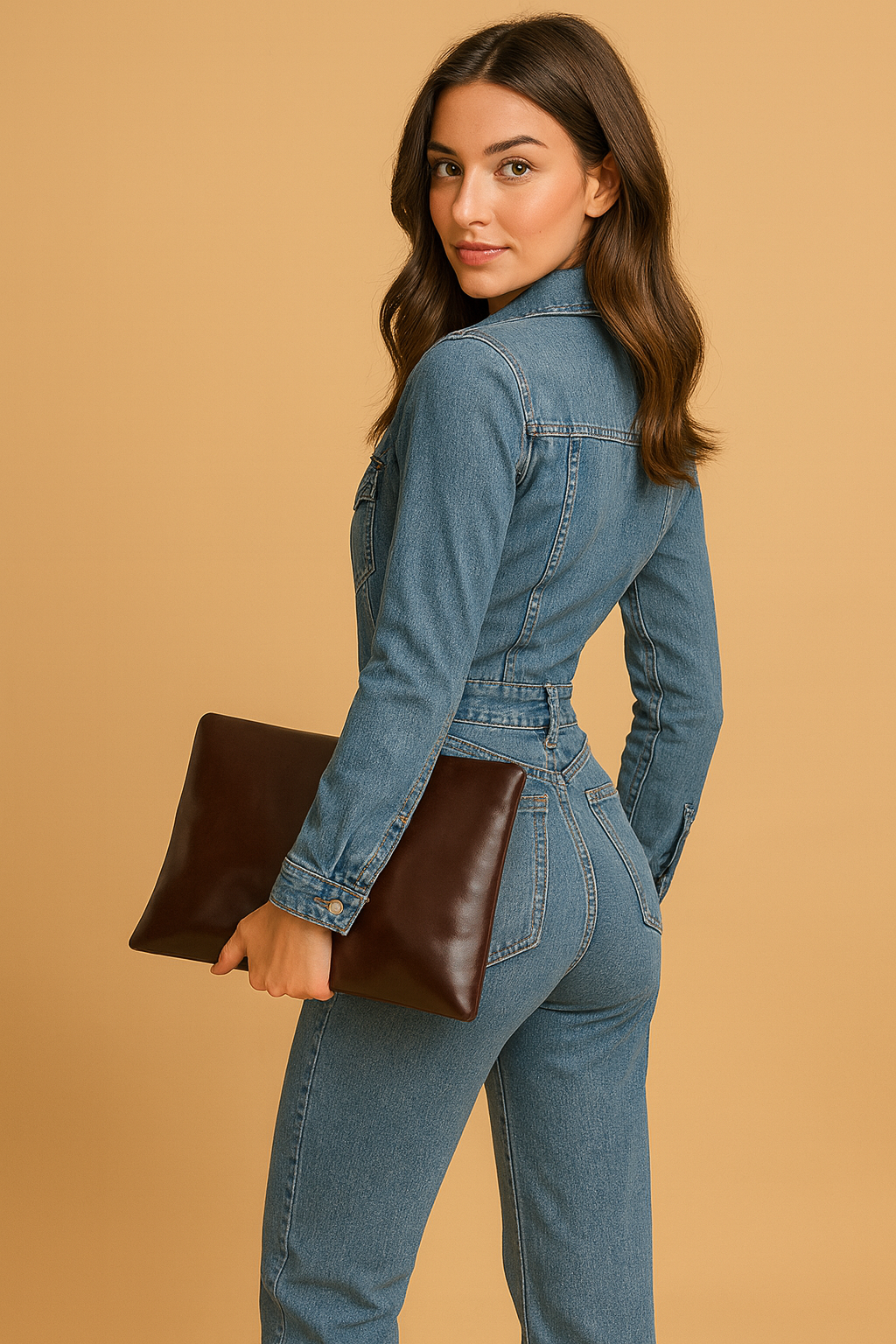 Rivana – De denim jumpsuit die casual en chic samenbrengt