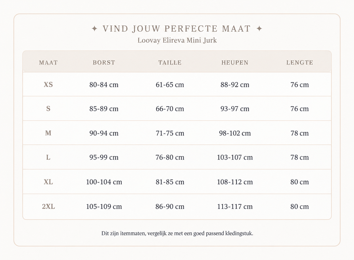 Loovay Elireva Mini Jurk met Balconette Halslijn