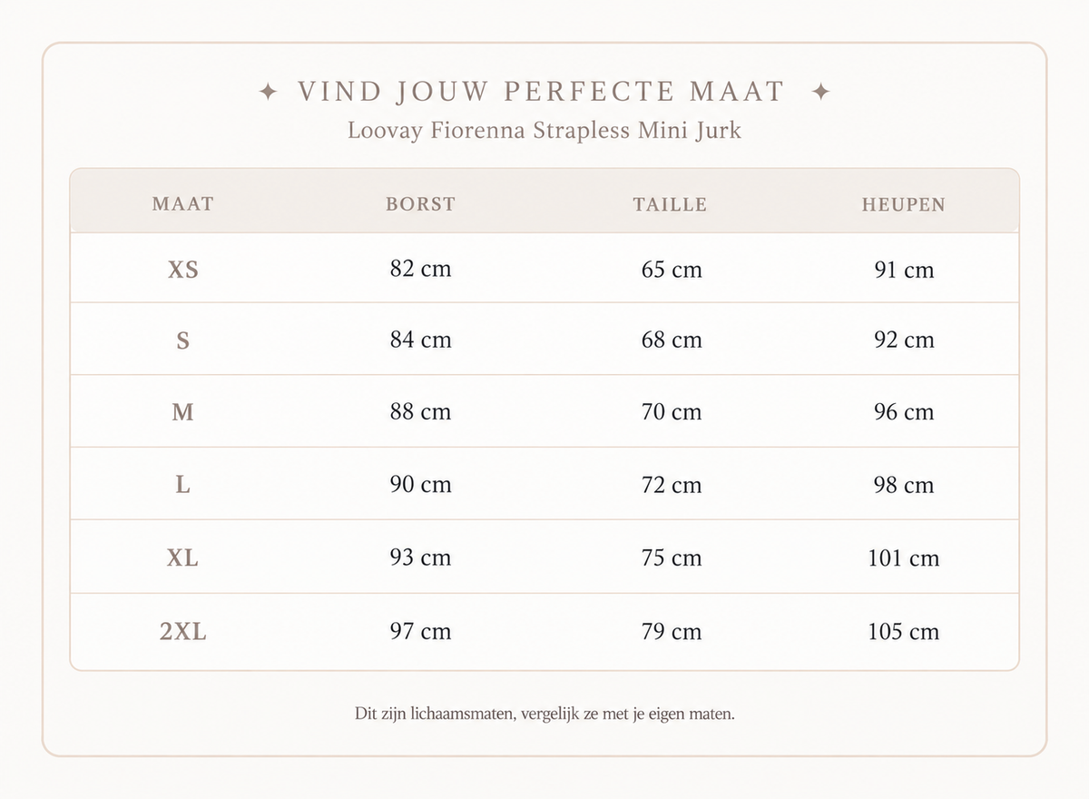 Loovay Fiorenna Strapless Mini Jurk met Bloemenapplicaties