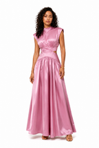 Loovay Seravelle Maxi Jurk, Taille Cut Out