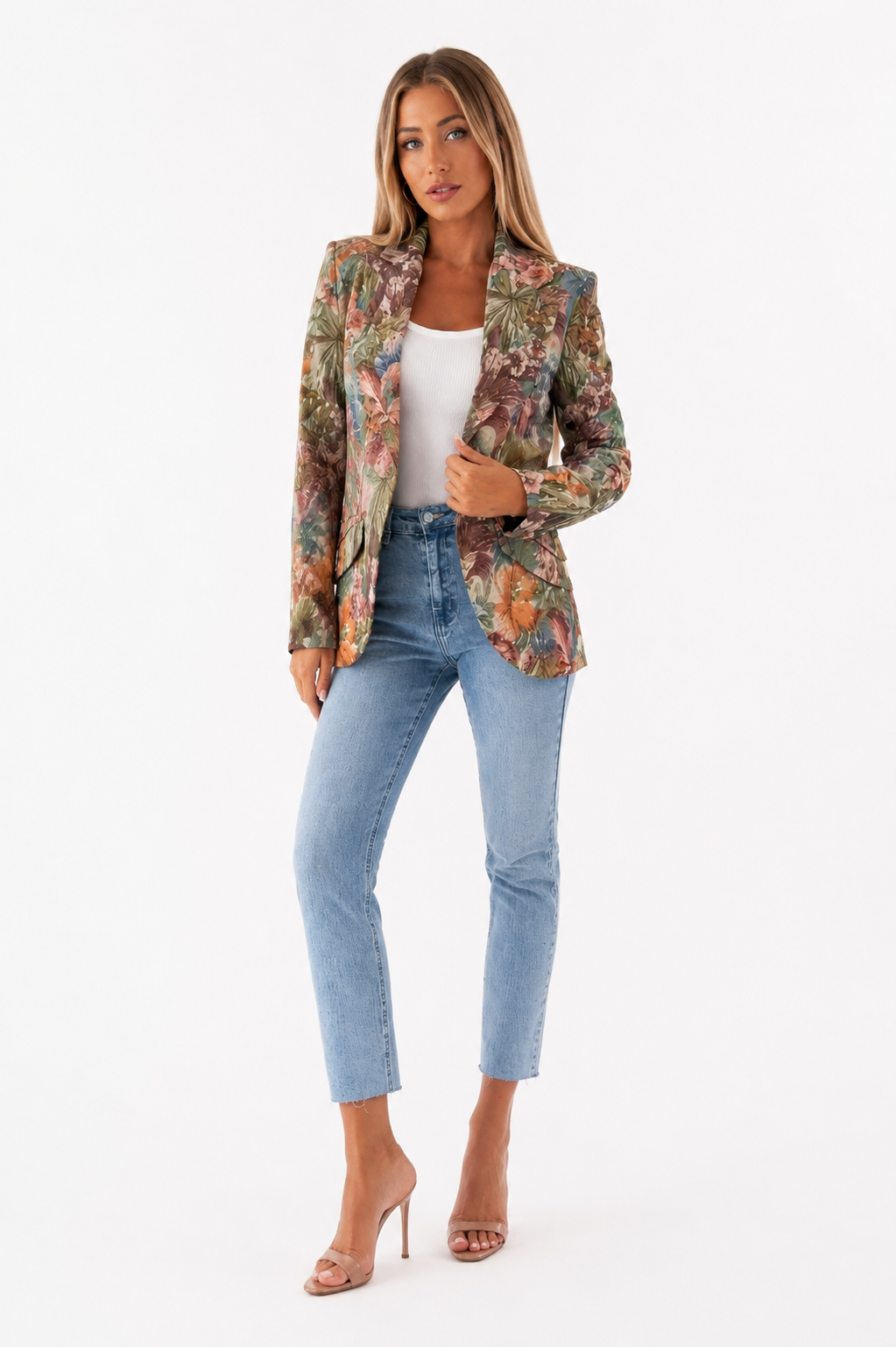 Loovay Eloria Blazer, Getailleerde Pasvorm