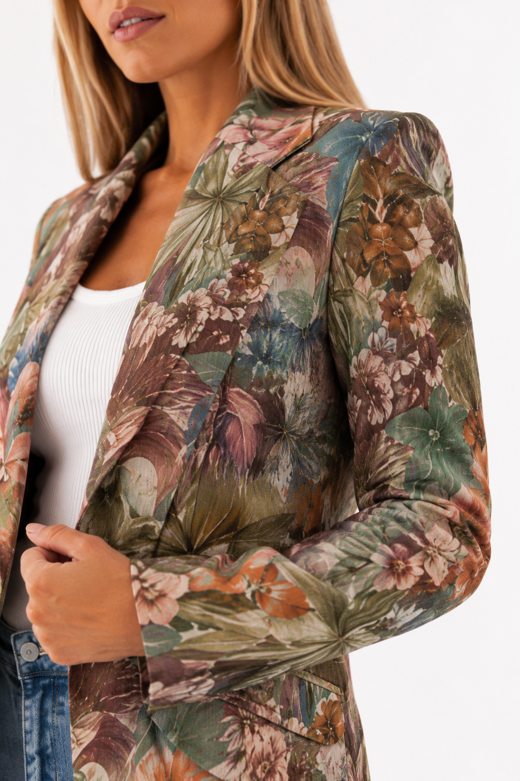 Loovay Eloria Blazer, Getailleerde Pasvorm