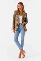 Loovay Eloria Blazer, Getailleerde Pasvorm