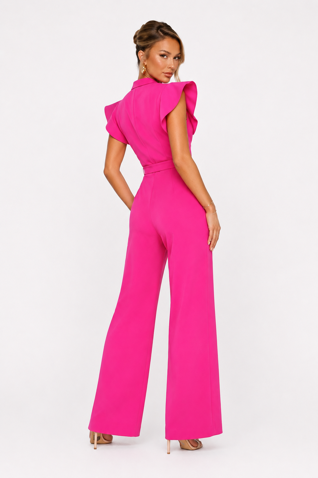 Loovay Annoria Jumpsuit, Wide Leg Design