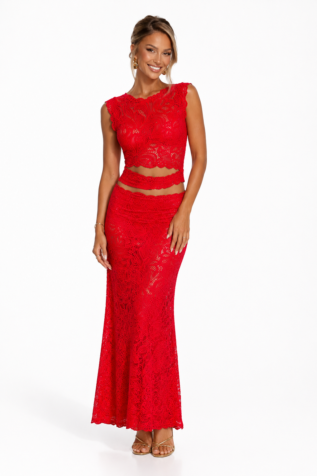 Loovay Scarlise Set, Kant Tweedelig