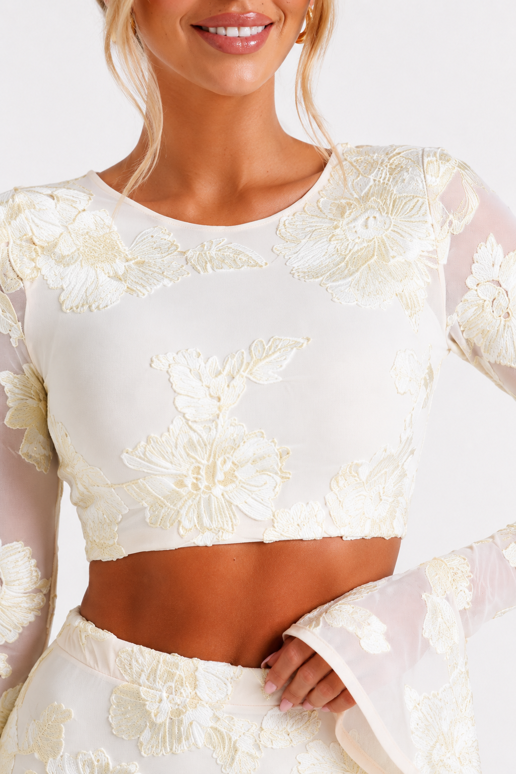 Loovay Florique Set, Bloemenreliëf Tweedelig