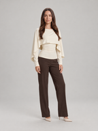 Loovay Solenne Cape Top