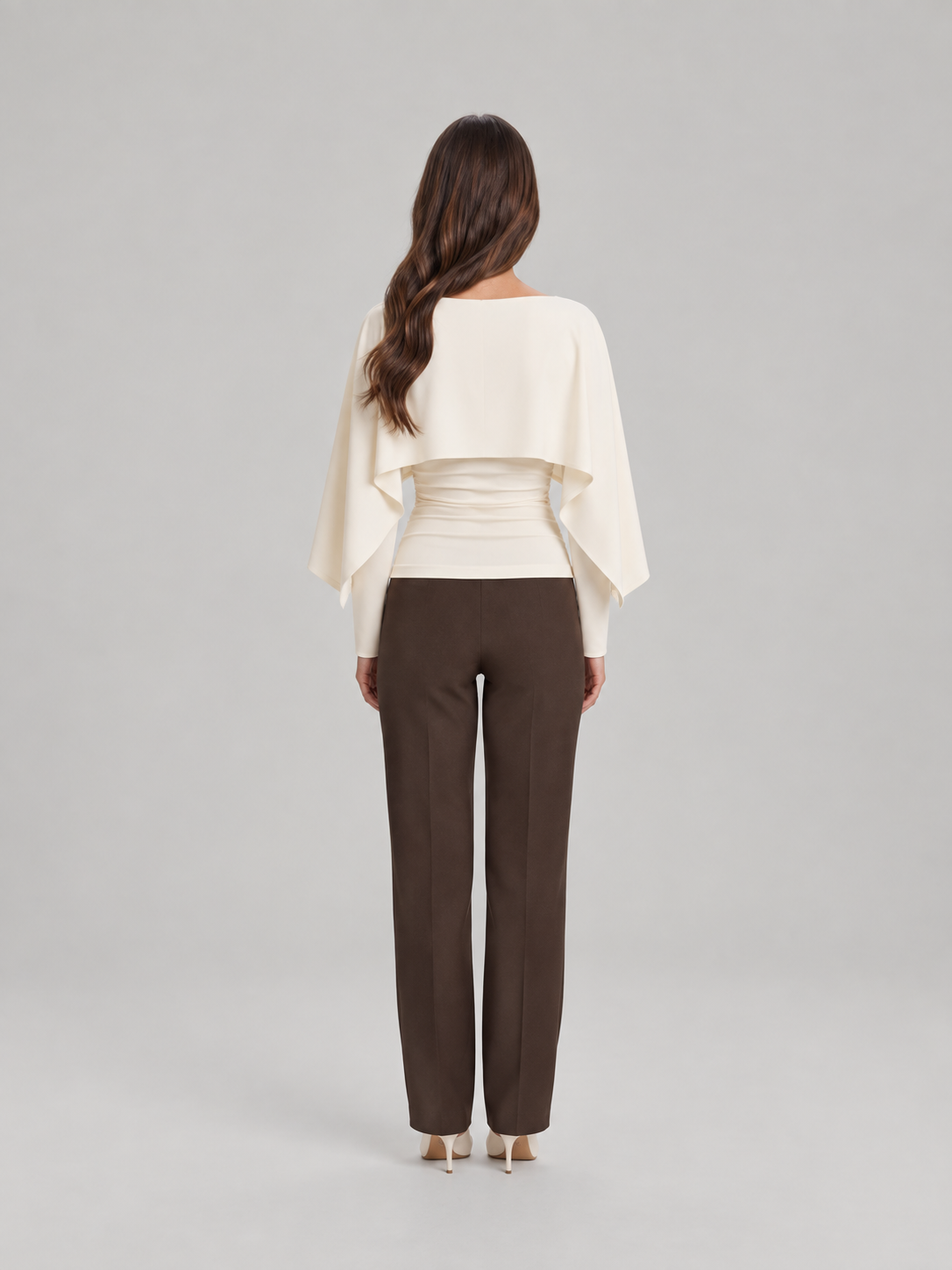 Loovay Solenne Cape Top