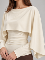 Loovay Solenne Cape Top