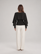 Loovay Solenne Cape Top