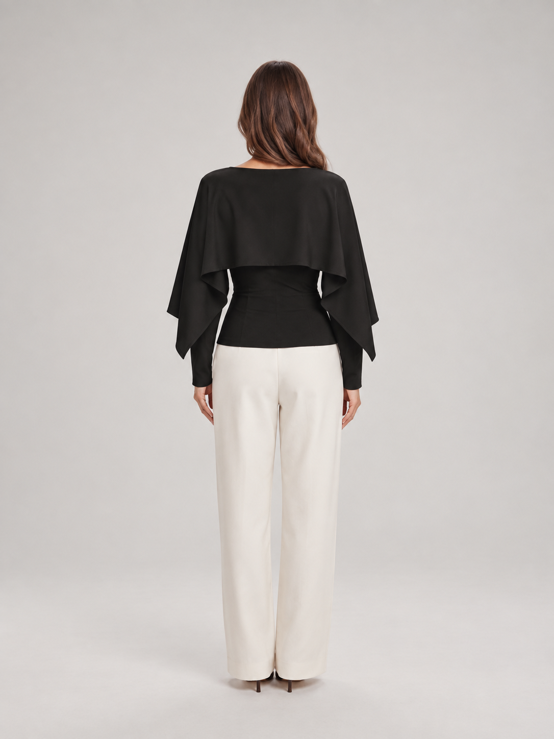 Loovay Solenne Cape Top