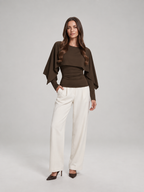 Loovay Solenne Cape Top