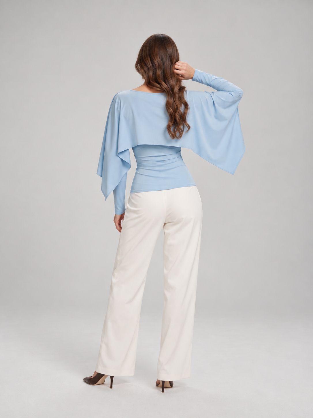 Loovay Solenne Cape Top