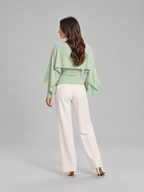 Loovay Solenne Cape Top