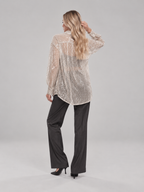 Loovay Virelle Pailletten Blouse