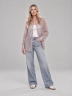 Loovay Virelle Pailletten Blouse