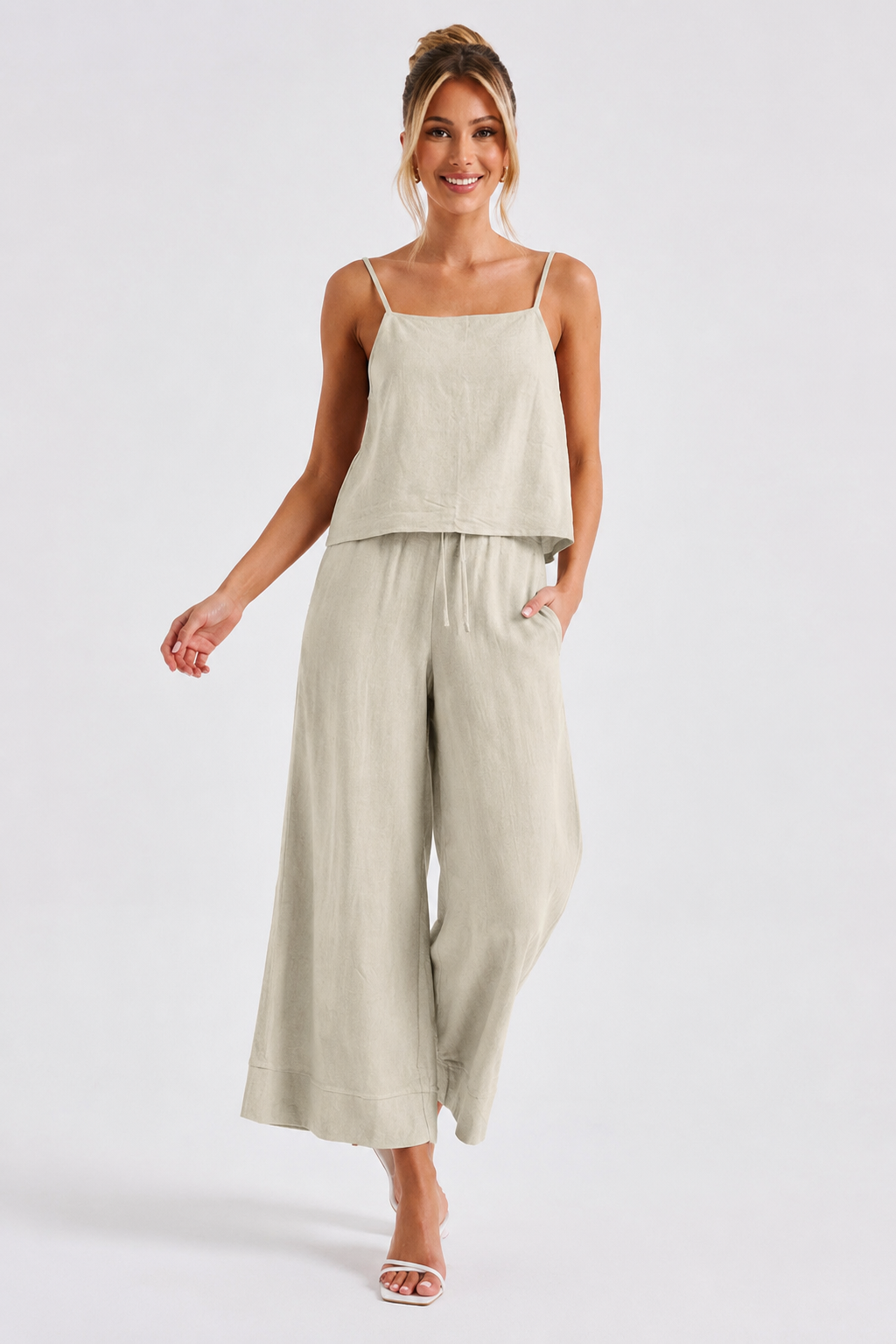 Loovay Kiki Set, Linnenlook Tweedelig