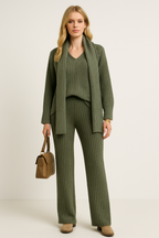 Loovay Ember, Driedelige Gebreide Lounge Set