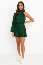Loovay Serene Jurk, Asymmetrisch Satijndesign