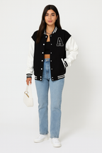 Loovay Amber Jacket, Varsity Letterman Design