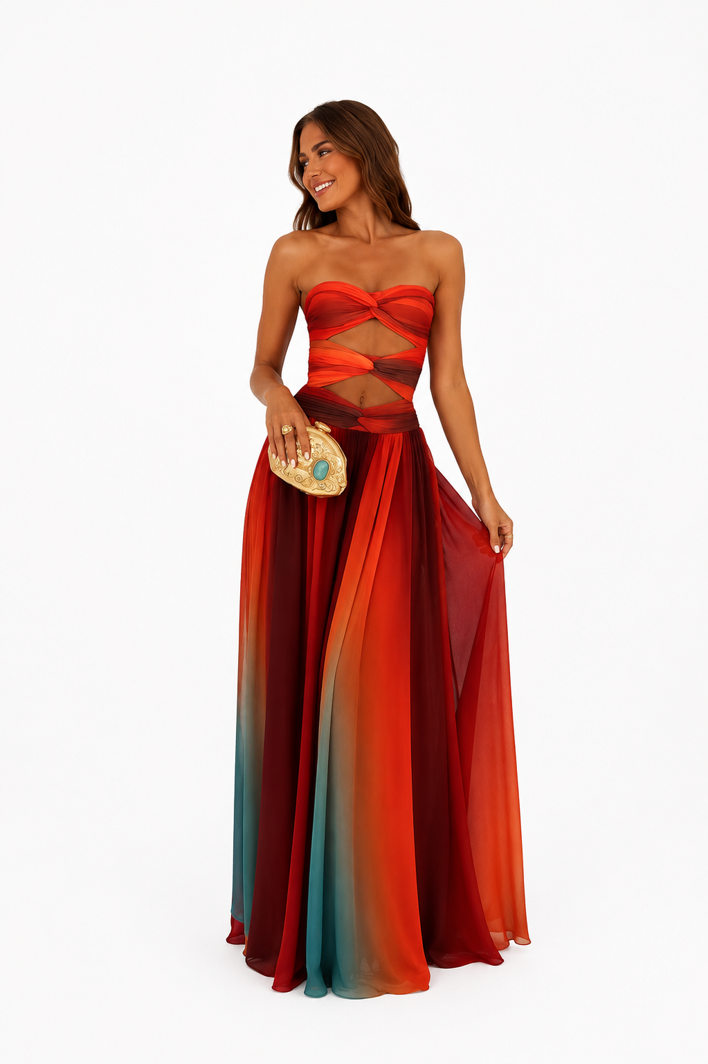 Loovay Lucienna Jurk, Bandeau Maxi