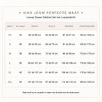 Loovay Elowen Satijnen Set met Luipaardprint
