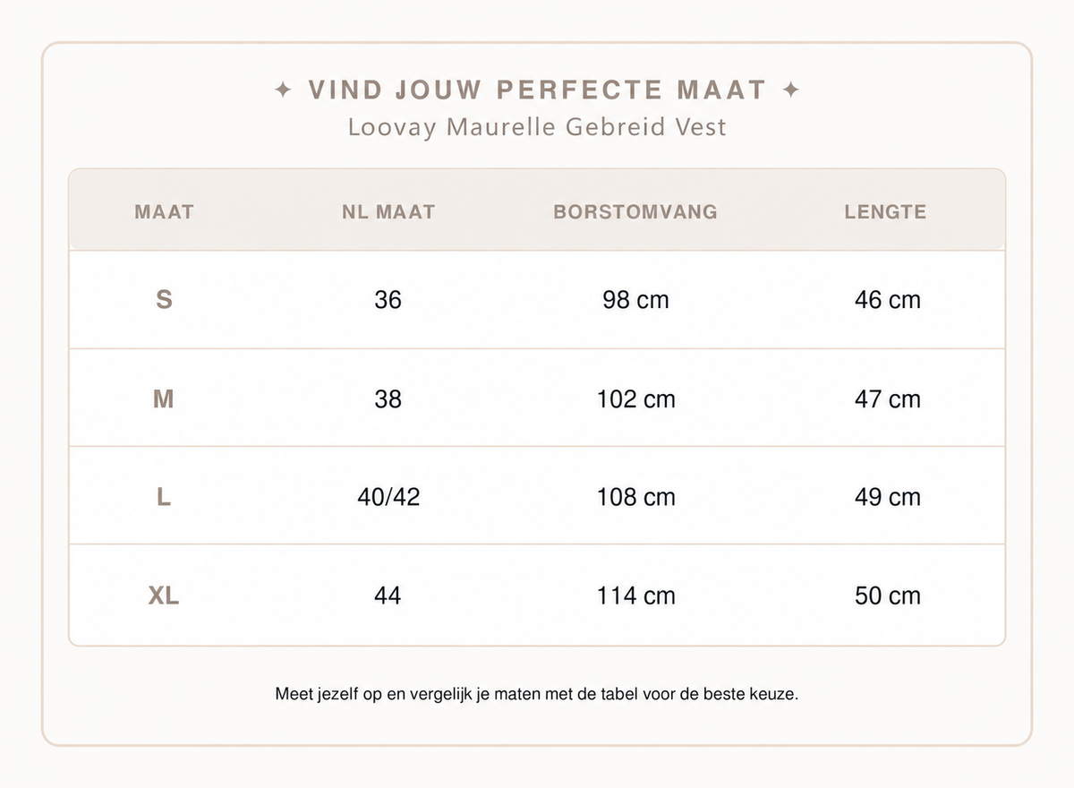 Loovay Maurelle Gebreid Vest met Knopen