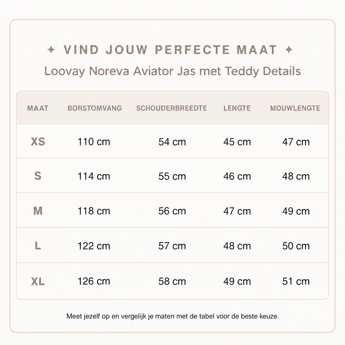 Loovay Noreva Aviator Jas met Teddy Details