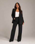 Loovay Clarienne Blazerpak met Rechte Broek
