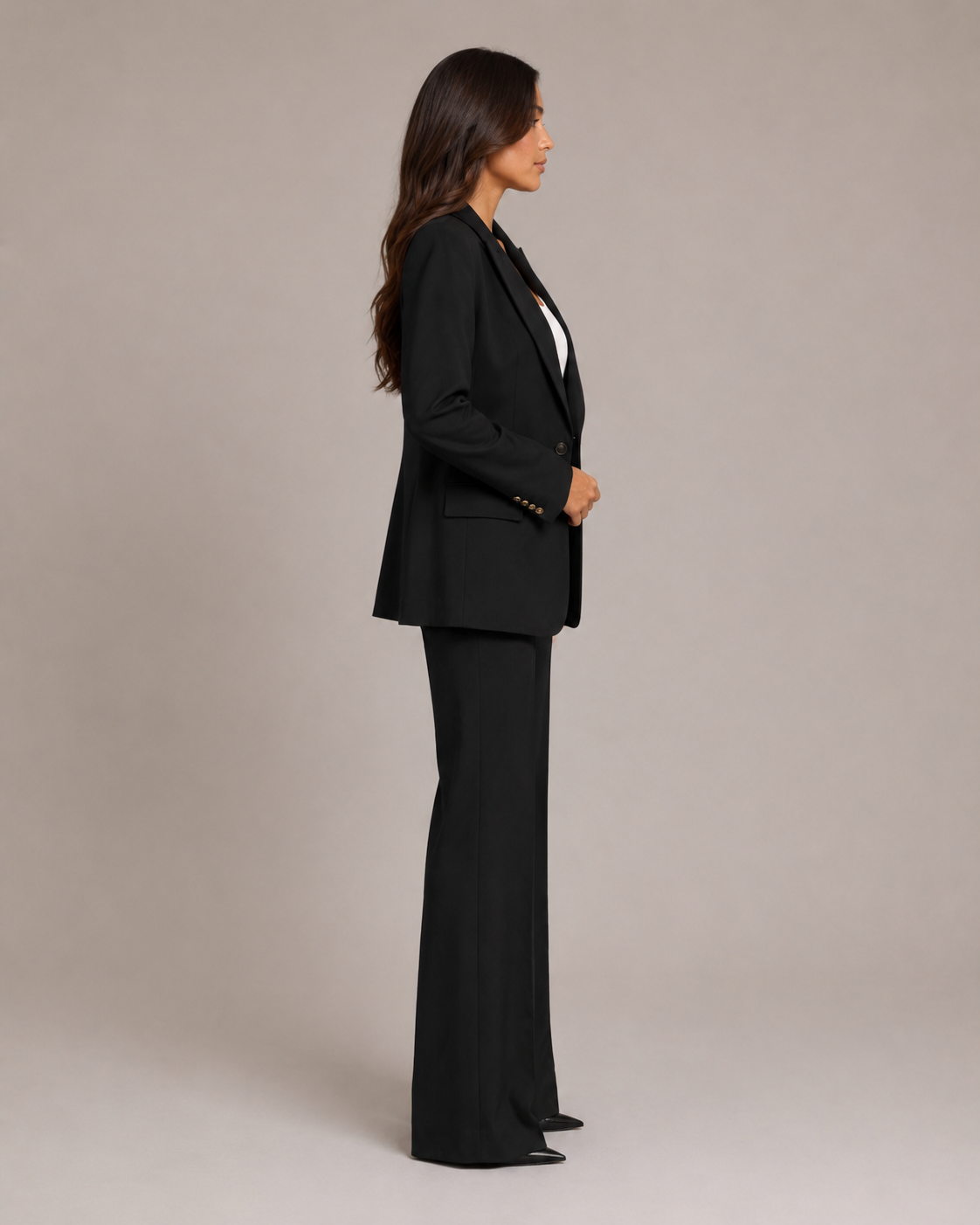 Loovay Clarienne Blazerpak met Rechte Broek