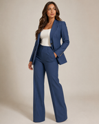Loovay Clarienne Blazerpak met Rechte Broek