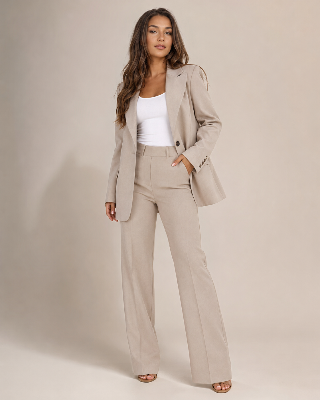 Loovay Axis, Dames Blazer en Broek Set