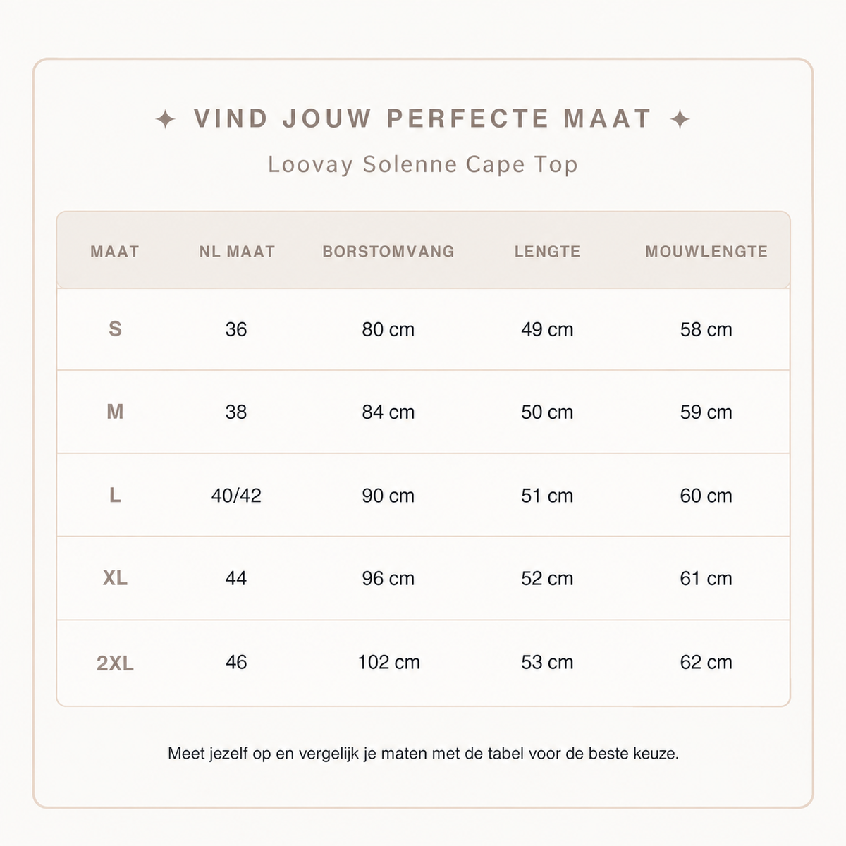 Loovay Solenne Cape Top