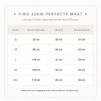 Loovay Calista Opengewerkte Kant Blouse
