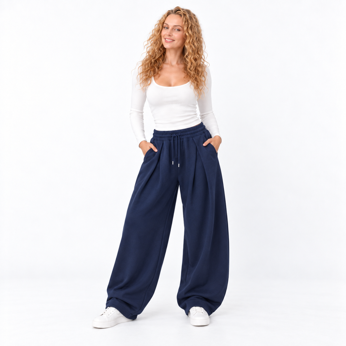 Loovay Elowen Wide Leg Jogger