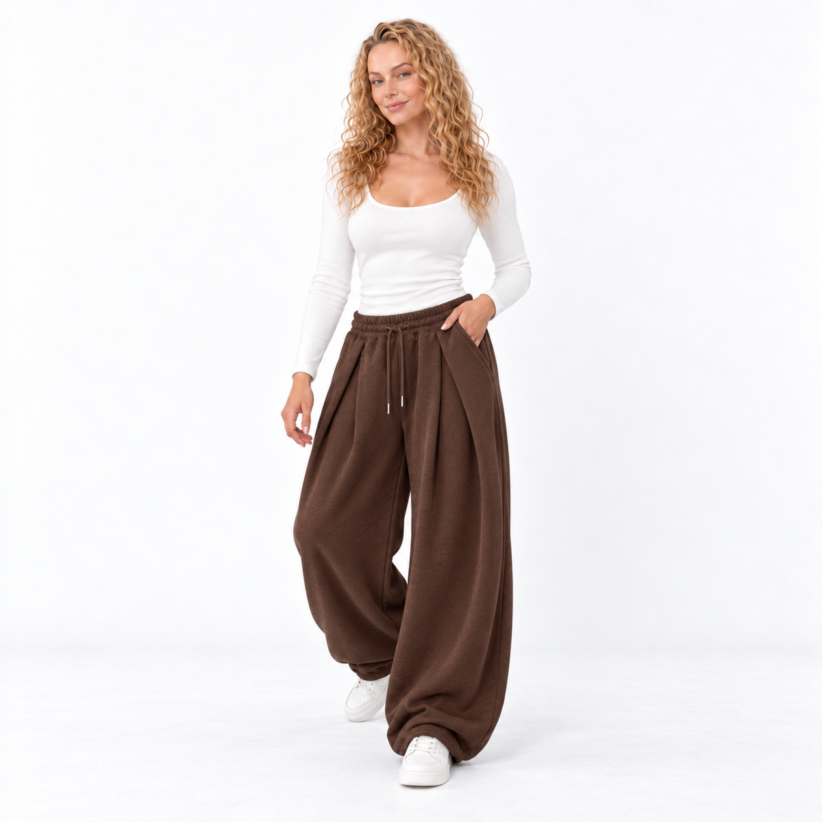 Loovay Elowen Wide Leg Jogger