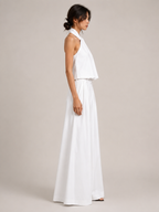Loovay Zarevia Halterset met Wide Leg Broek