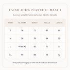 Loovay Zirelle Mini Jurk met Hotfix Details
