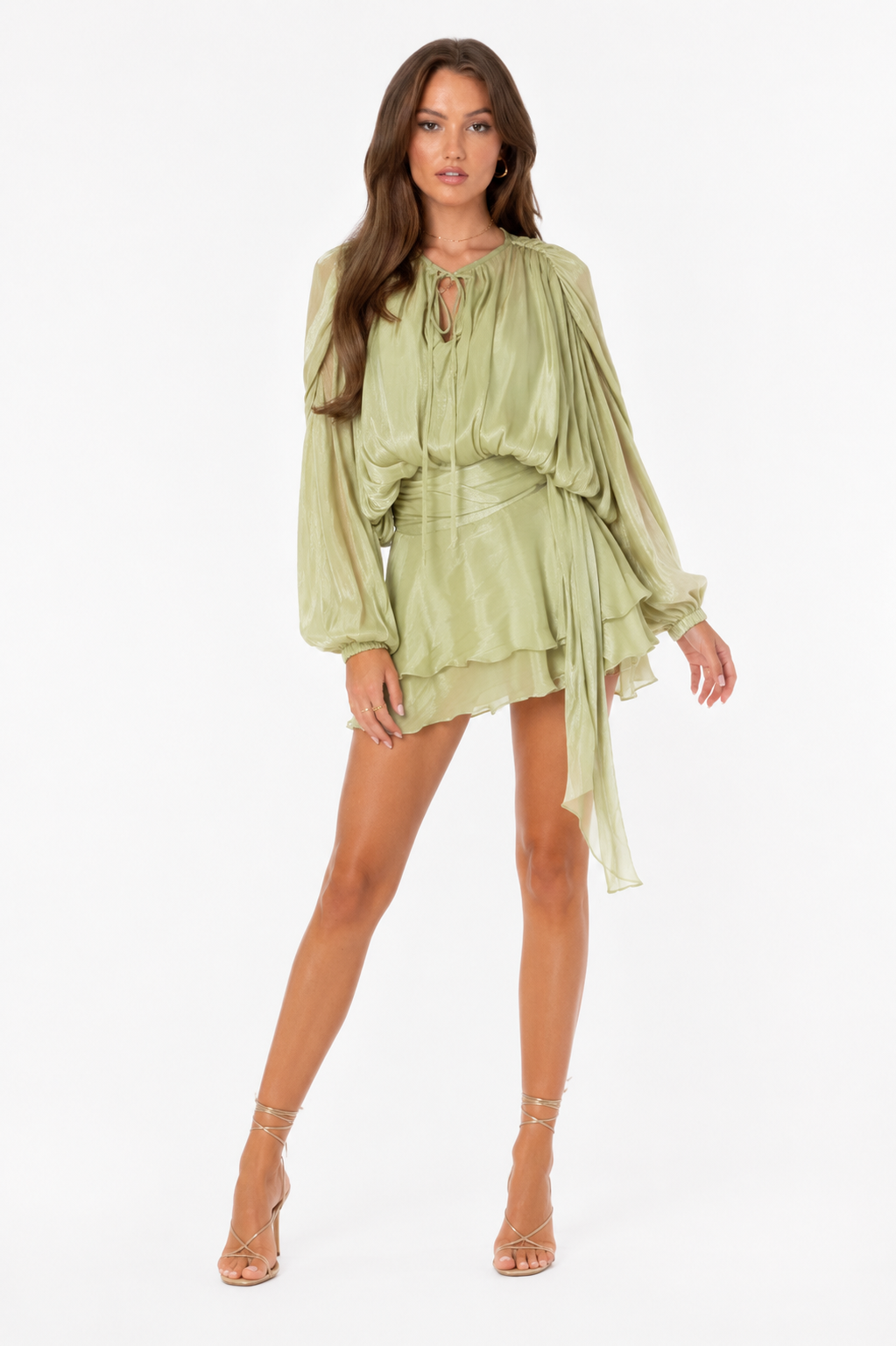 Loovay Giselle Set, Jurklook met Shorts