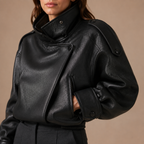Loovay Valenne Bikerjas met Asymmetrische Rits