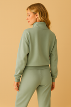 Noliva – Tweedelig joggingpak met halve rits