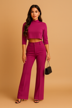 Esmara – Getailleerde tweedelige set met cropped top