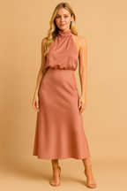 Elise – Elegante damesjurk van zachte, ademende stof