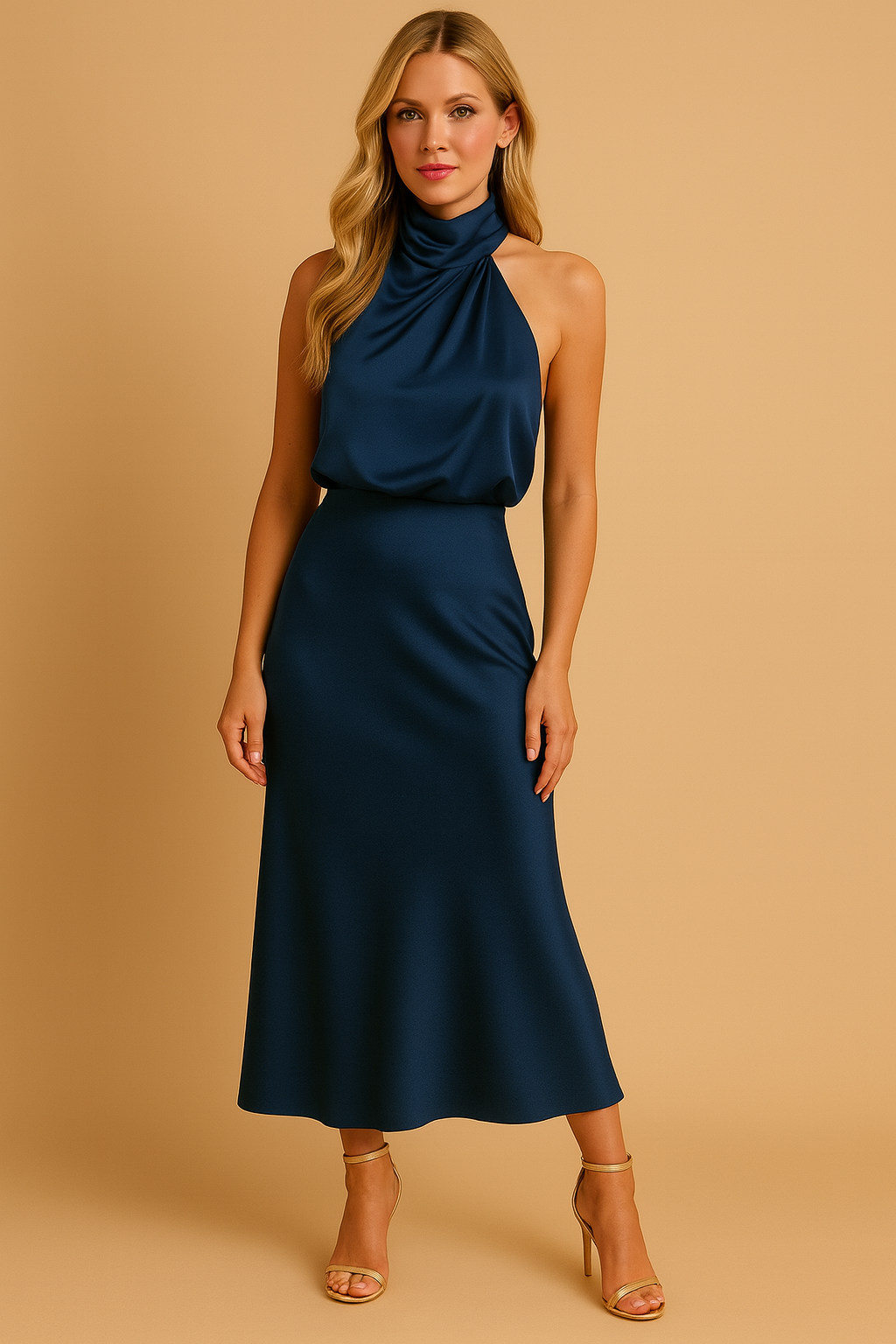 Elise – Elegante damesjurk van zachte, ademende stof